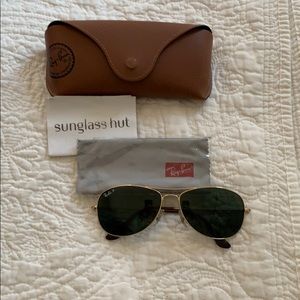 Ray Ban Polarized (Ray Ban P) Cockpit Sunglasses
